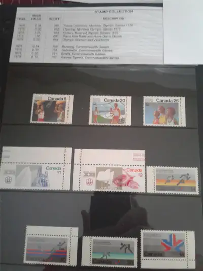 Canadian Stamps from 1976 to 1978, View more