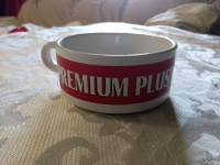 Collectors 1999 Ceramic Premium Plus Cracker Soup Mug.