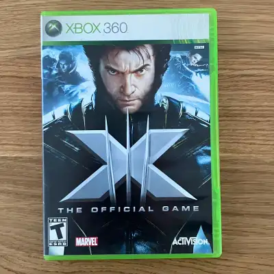 X-Men The Official Game XBOX 360 Marvel Activision XBOX 360 Game game is tested and working Pickup i...