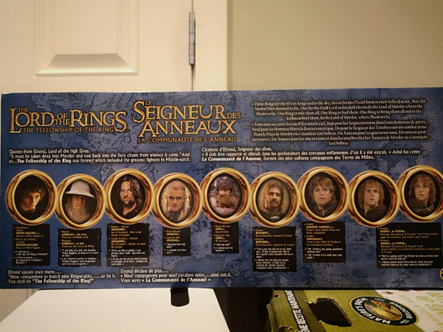 Lord of the Rings Fellowship of the Ring figures set in Arts & Collectibles in Edmonton - Image 2
