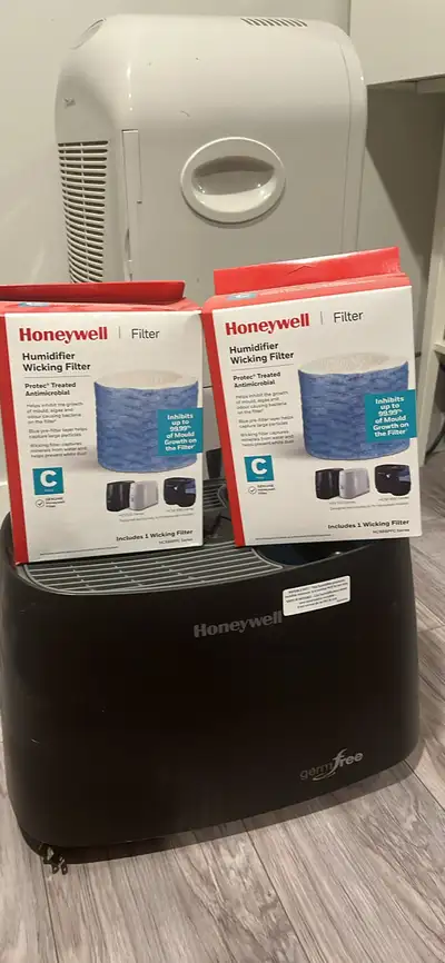 Honeywell humidifier and filters, View more