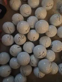 Taylor made 'project a' golf balls