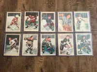 1953 Parkhurst 10 Hockey Cards