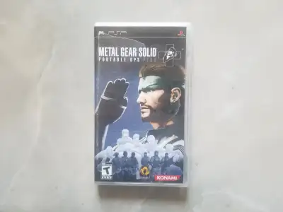 Metal Gear Solid Portable Ops Plus for PSP, View more