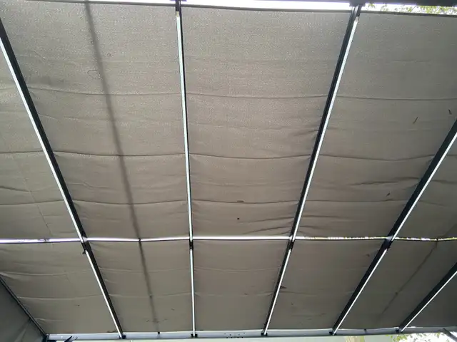 10x 13 Patio Pergola Sliding Roof, LED L in Other in Oshawa / Durham Region - Image 9