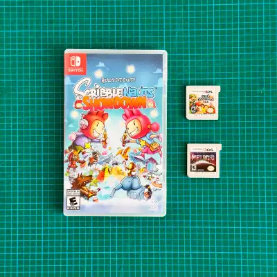 3x Nintendo Switch and 3DS Games - Read, View more