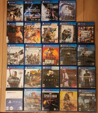 25+ jeux de Playstation 4