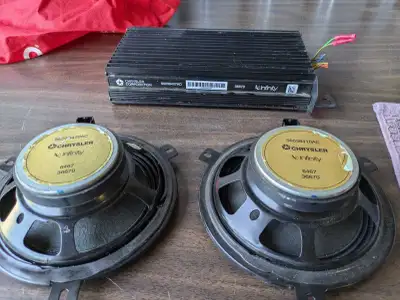 Jeep Grand Cherokee Infinity Power Amp/Speakers., View more