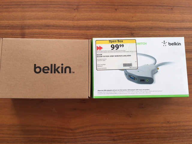 Belkin KVM switch in Cables & Connectors in Mississauga / Peel Region - Image 3
