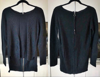 NEW - Emu - Women's 100% Merino Wool Black Knit Sweater (Size M)