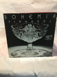 Bohemia Pinwheel Footed Candy Dish