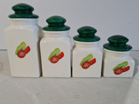 X4 Kitchen Canisters 
