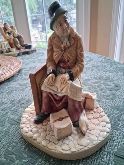 News Vendor statue, View more