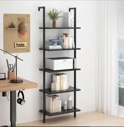 New in Box 5-Tier Ladder Shelf, View more