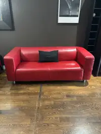  Leather sofa  