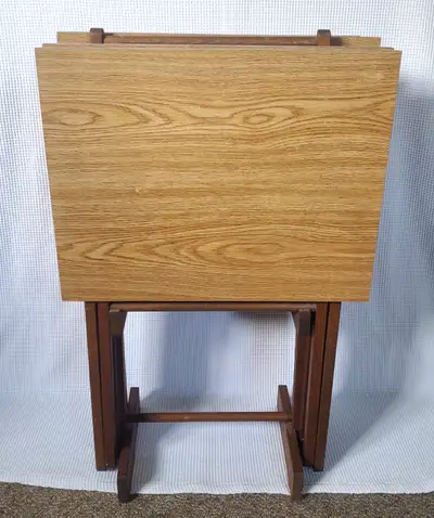 Vintage MCM Wood TV Tables (Hard To Find), View more
