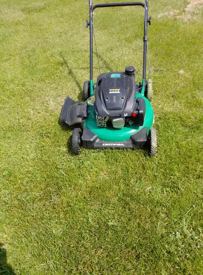 'Certified' lawn mower used 2 seasons. In very good condition. Selling due to mobility issues. $100...