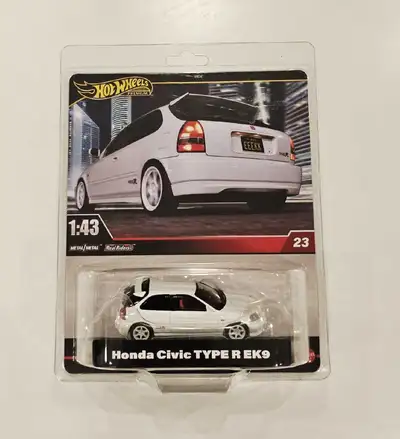HOT WHEELS 1:43 HONDA CIVIC TYPE R EK9 $55 From a smoke and pet free home. Pick up from 4915 Steeles...