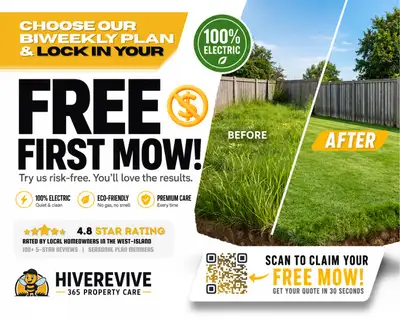 West Island, Montreal Lawn Mowing - Seasonal Plan, View more