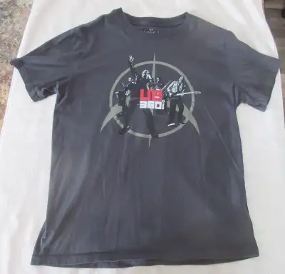 2009 U2 Concert T-Shirt. 360 degree tour. Worn 1 time. Size Large. In very good condition. From a sm...