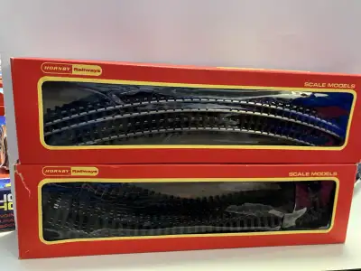 HORNBY  Double Curve 1st Radius 371mm Arc 45° 12PIECE PACK , View more