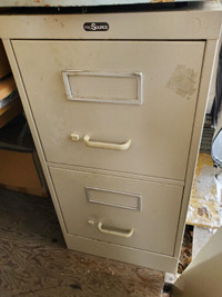 Two Drawer Deep Filing Cabinet For Tool Storage Or Organization