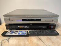 Sony /   Panasonic   5 Disc CD DVD Carousel Player w/ remote
