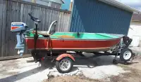 12 ft Aluminum Boat ( Sears Game Fisher)