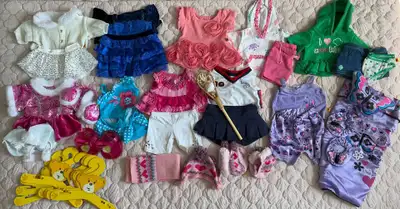 11 Build a Bear Outfits and Accessories Everything for $100 firm excellent like new condition Butter...