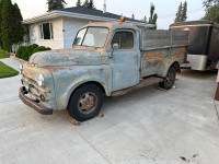 1951 dodge 100  runs and drives . Trade’s welcome 