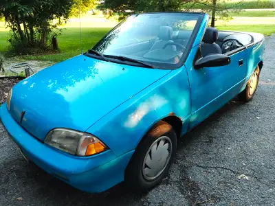 Rare Pontiac Firefly convertible. I have owned it for 18 years but we are downsizing so it is time t...