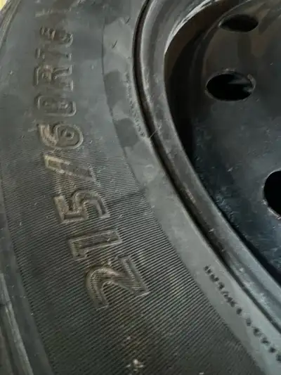 Winter tires and rims. Rims fit a 2016 Mazda cx3.