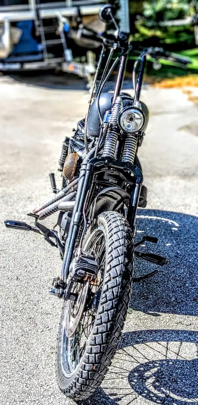 One-of-a-Kind 2012 Harley Iron 883 – Mad Max Custom Beast in Street, Cruisers & Choppers in Barrie - Image 4