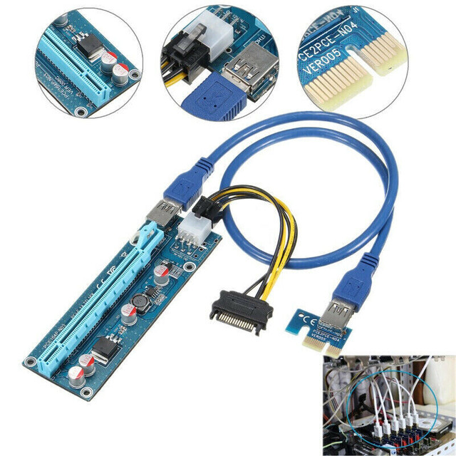 PCIe Risers USB in Cables & Connectors in Mississauga / Peel Region