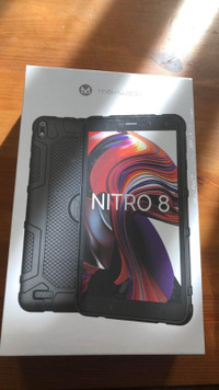 Brand New 8” Tablet with Case (Sealed)