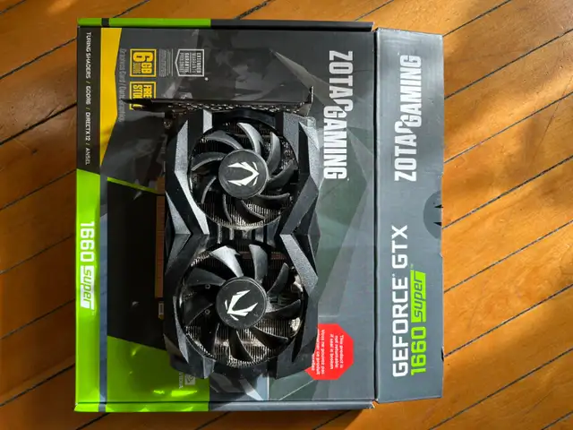 Nvidia GTX 1660S in System Components in Québec City - Image 2