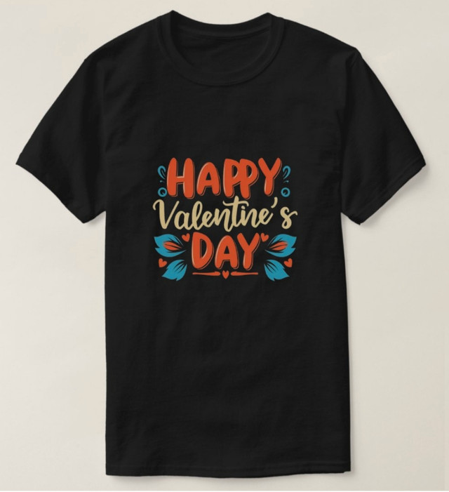 A Joyful Valentine’s T-shirt in Men's in Grande Prairie - Image 3