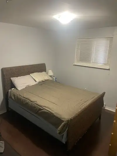 Room for rent Private bathroom Use of the basement w couch and tv Internet included Shared laundry a...