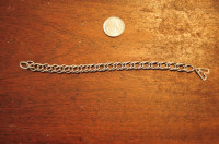 Reduced! Sterling silver double link bracelet