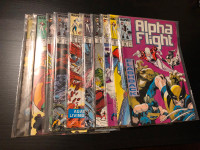 Alpha Flight lot of 10 comics $20 OBO