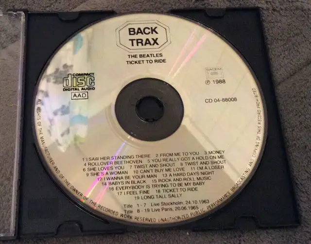 CD - The BEATLES63735877032705123