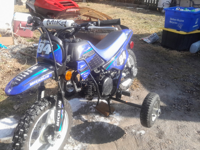 Amazing pw50 for sale ! Bought brand new in 2016 in Dirt Bikes & Motocross in Oshawa / Durham Region - Image 2