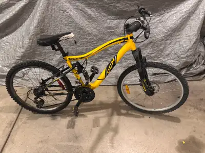 CCM Full Suspension  Mountain Bike with Front Disk Brakes, View more