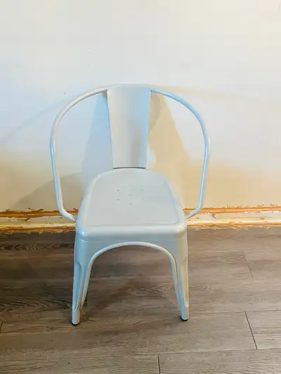 Clear coated metal indoor stackable chair furniture, View more