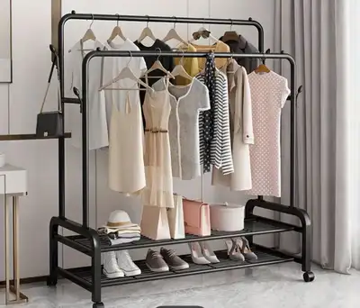Heavy Duty MultiPurpose Metal Garment Rack, View more