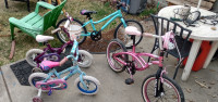 Girls bikes with training wheels