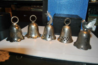 5 Pieces of Metal Bells Collection