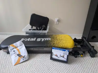 "Total Gym Xtreme" complete compact home gym, View more