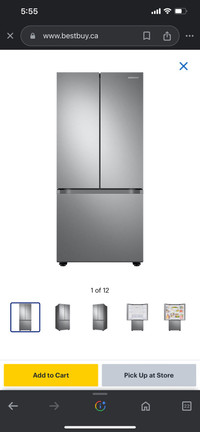  Samsung Refrigerator (RF22A4111SR/A for Sale