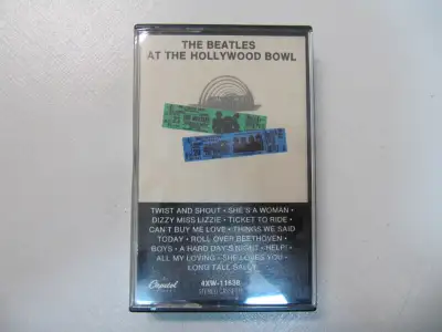 The Beatles At The Hollywood Bowl Audiocassette Rare! Circa 1977, View more